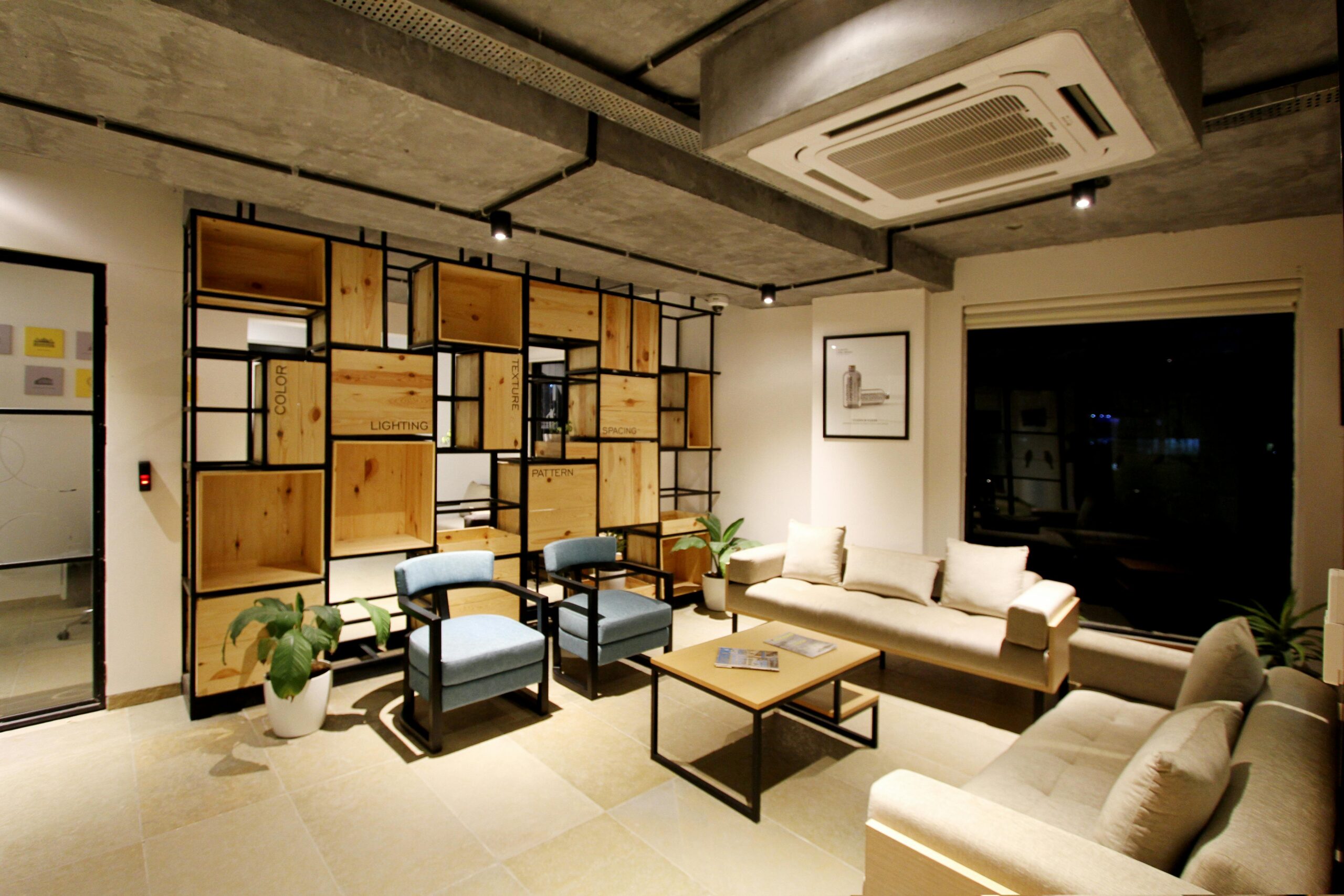 Industrial-style loft interior with exposed shelving - Niagara Region neighborhood guide